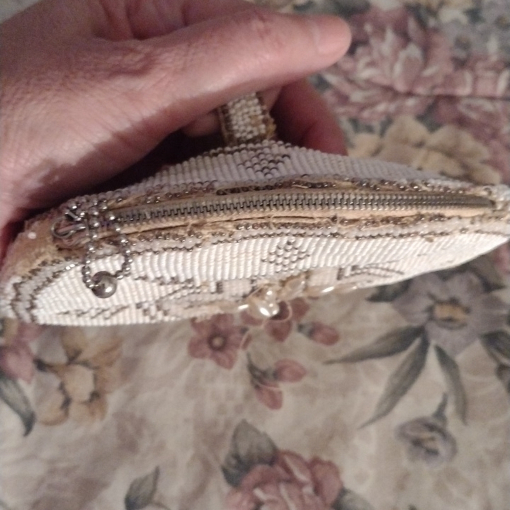 Vintage 1920's  Beaded Clutch Purse - Picture 4 of 7